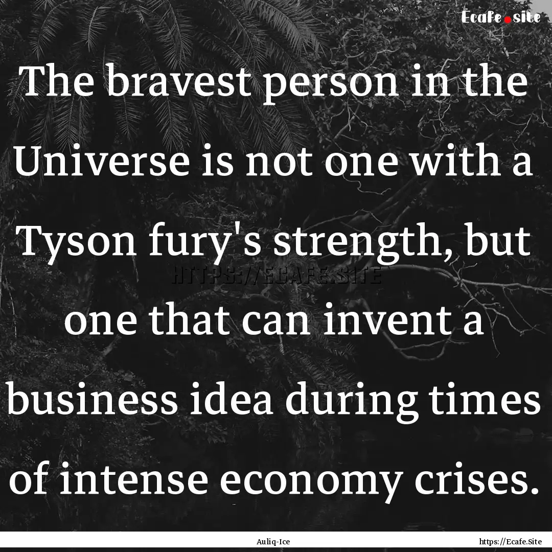 The bravest person in the Universe is not.... : Quote by Auliq-Ice