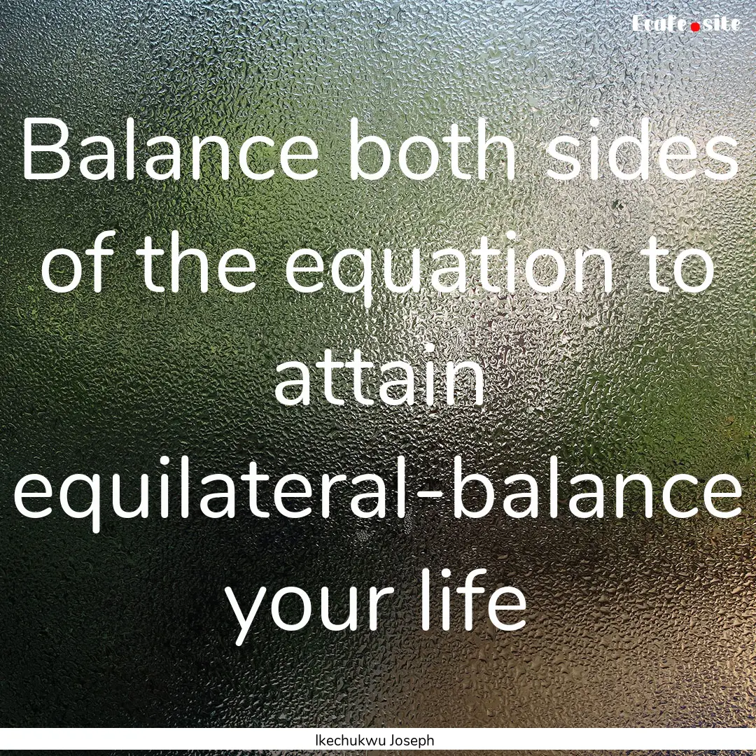 Balance both sides of the equation to attain.... : Quote by Ikechukwu Joseph