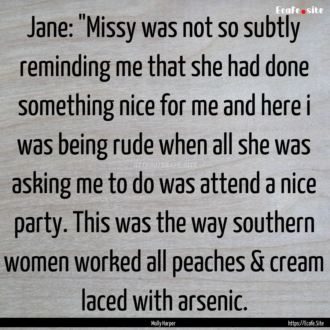 Jane: 