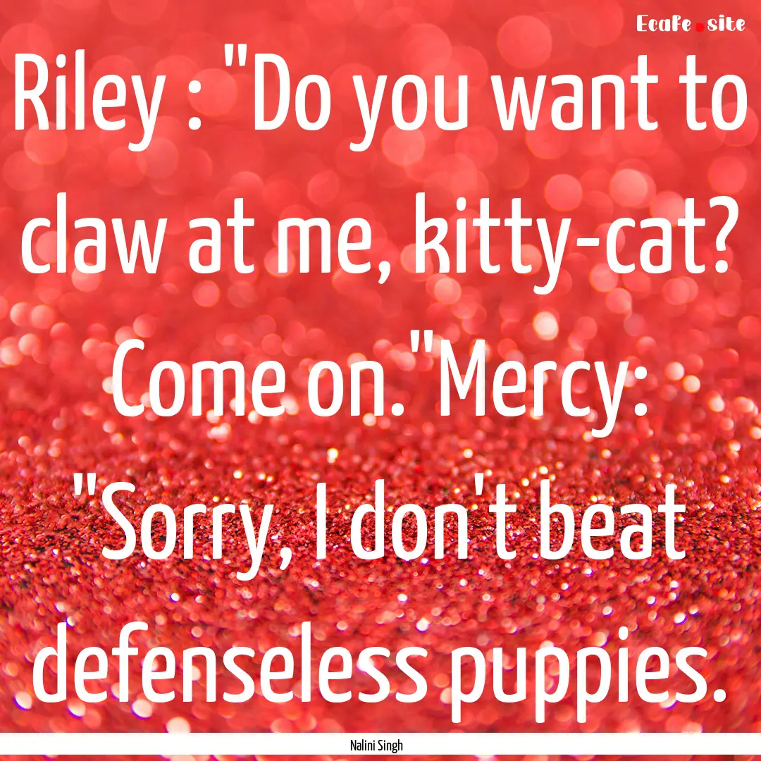 Riley : 