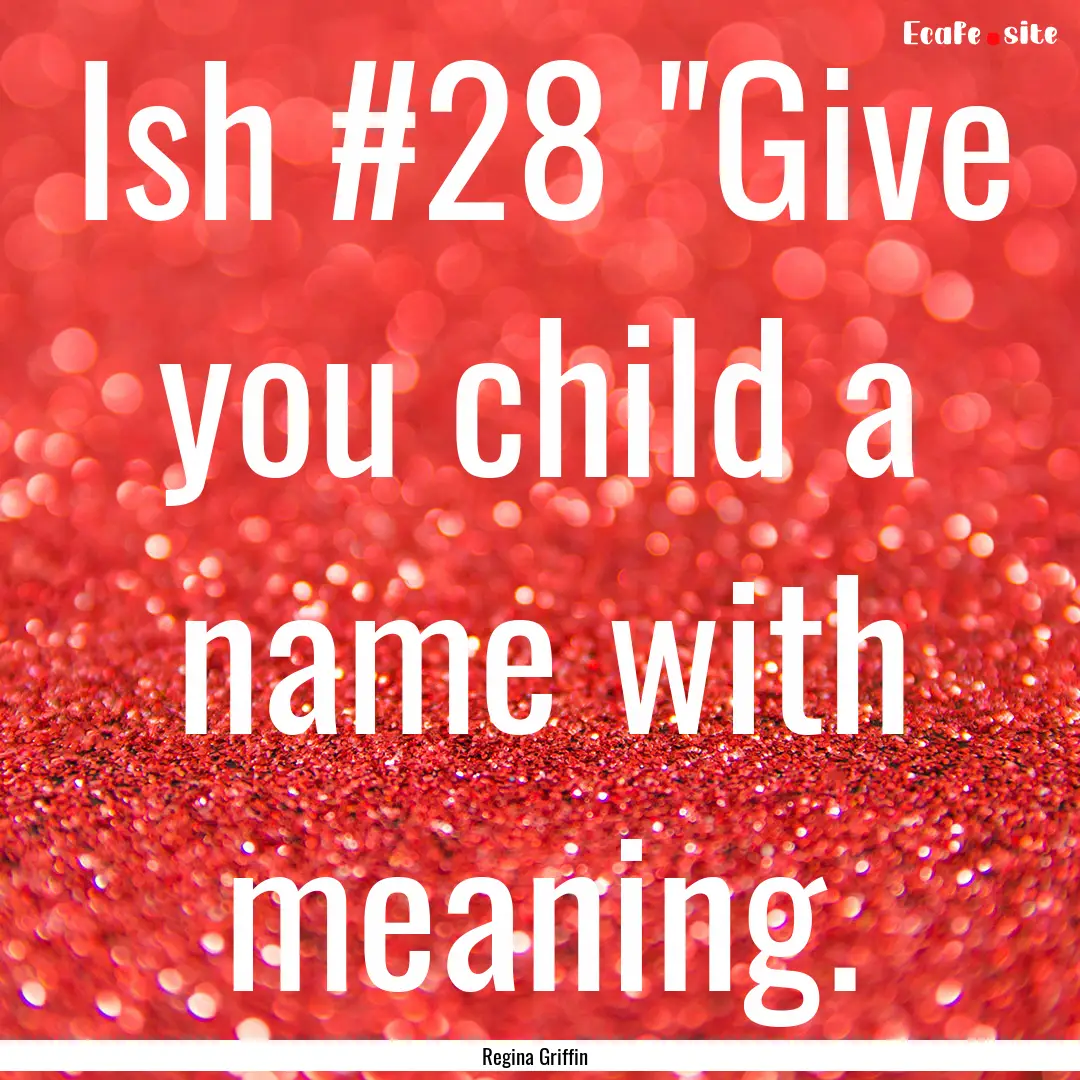 Ish #28 