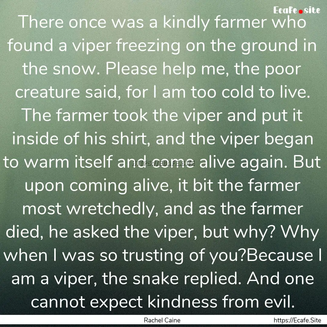 There once was a kindly farmer who found.... : Quote by Rachel Caine