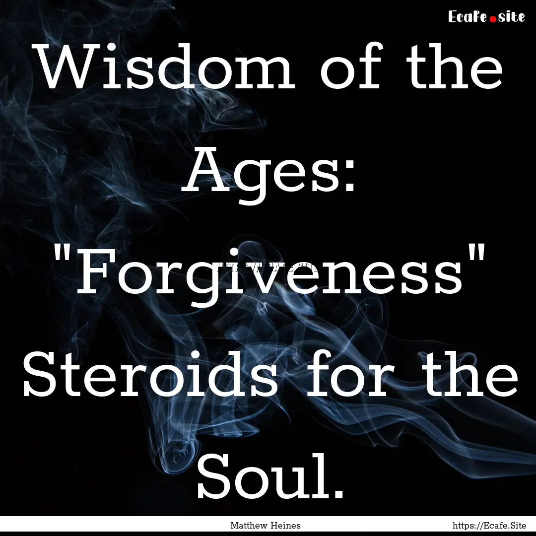 Wisdom of the Ages: 