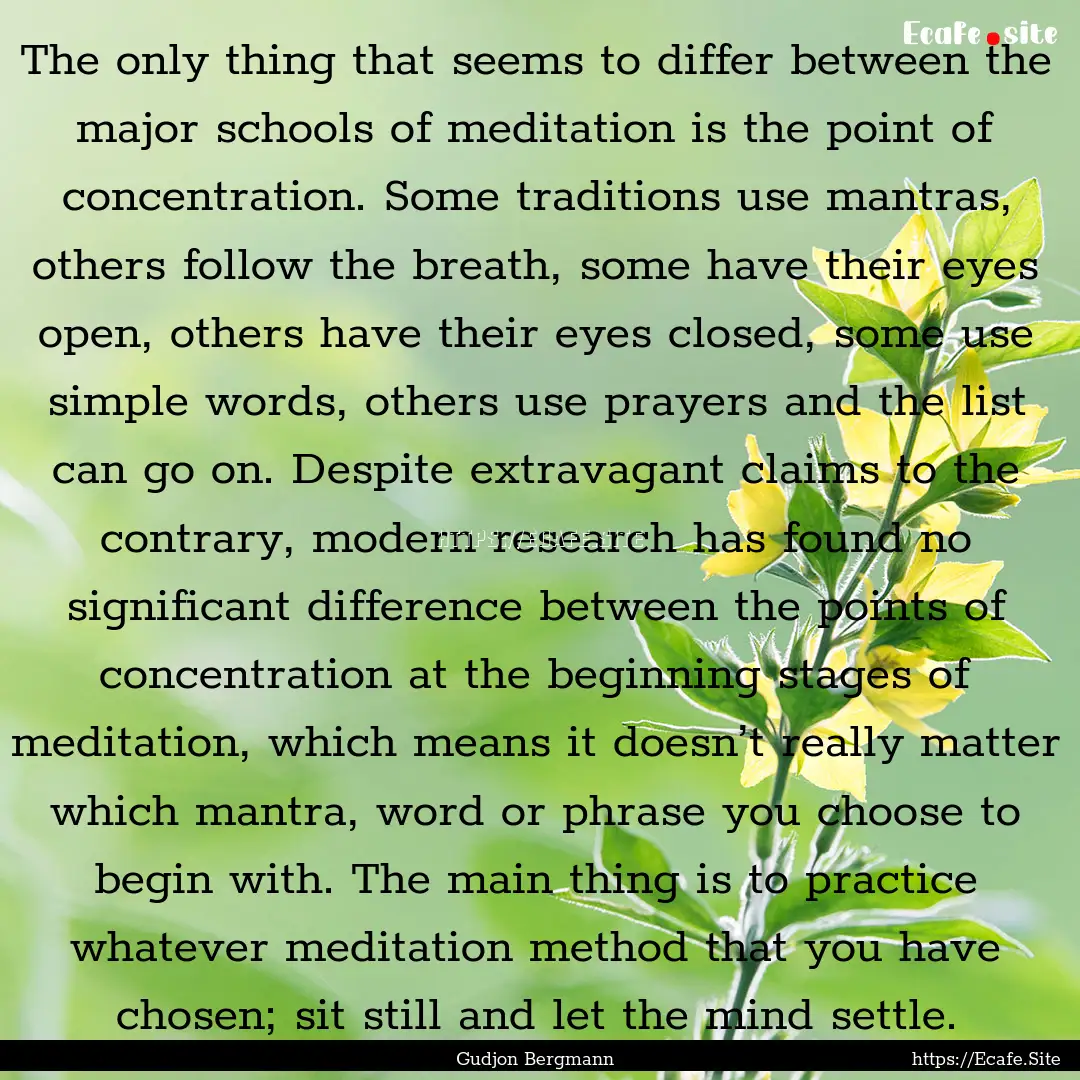 The only thing that seems to differ between.... : Quote by Gudjon Bergmann