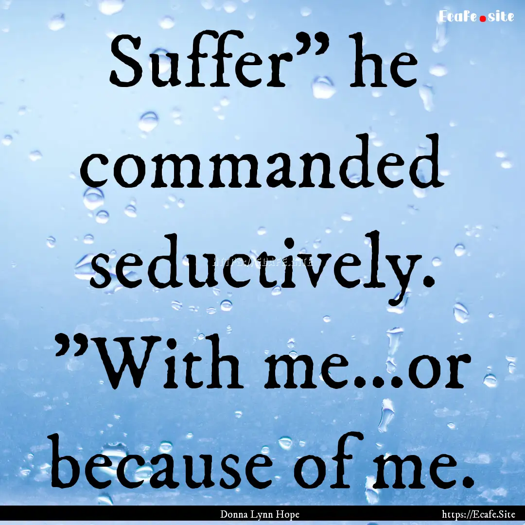 Suffer