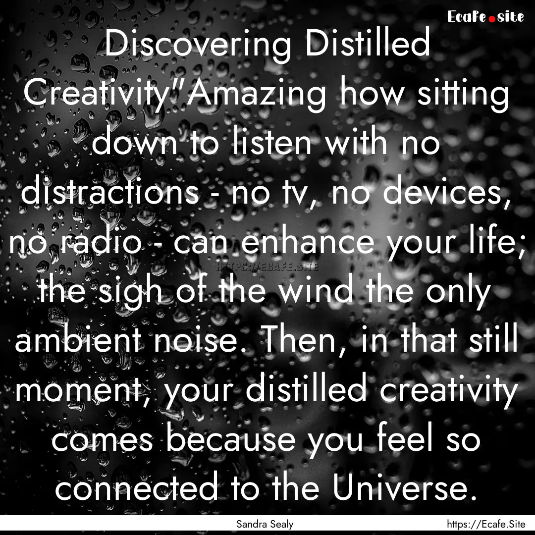 Discovering Distilled Creativity