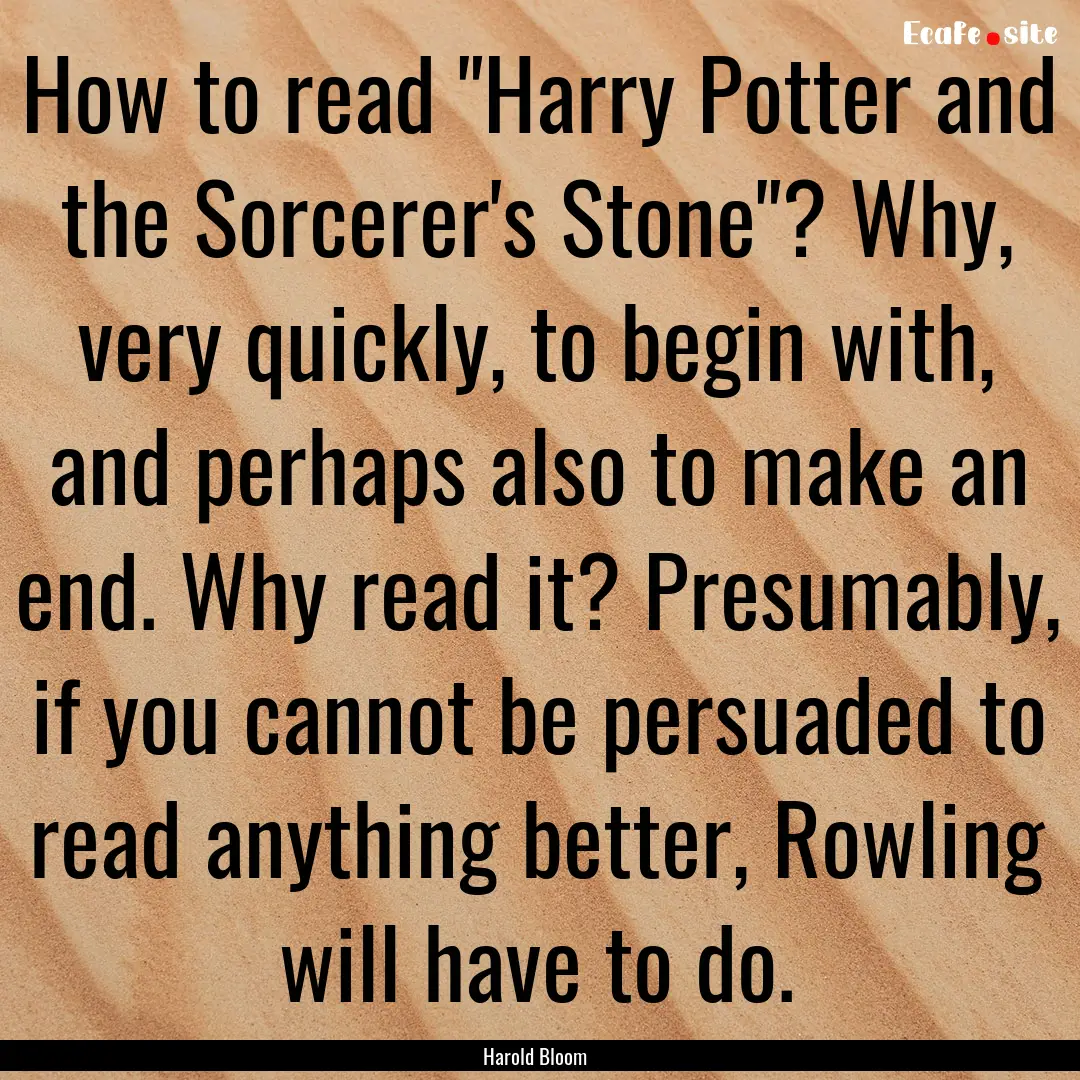 How to read 