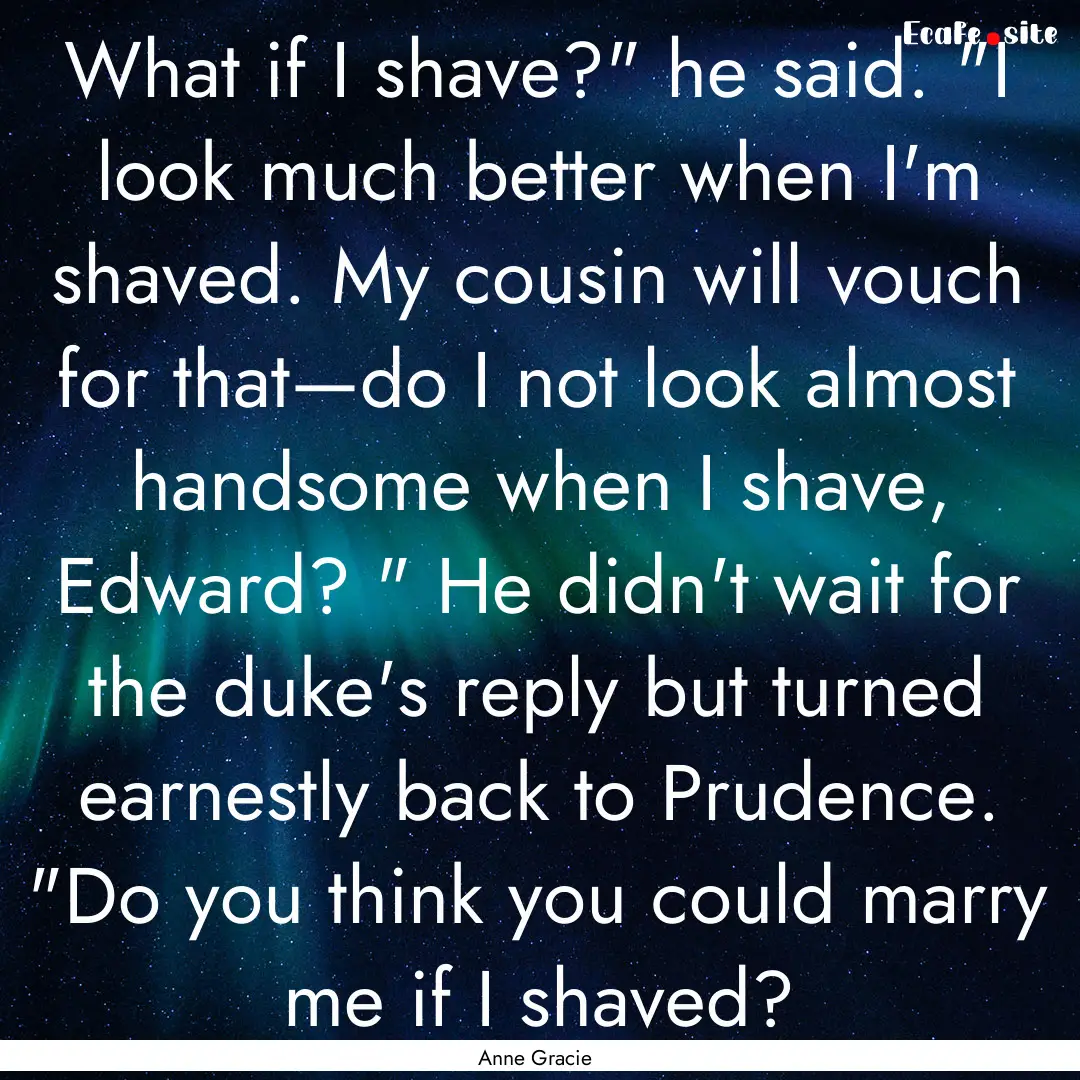 What if I shave?