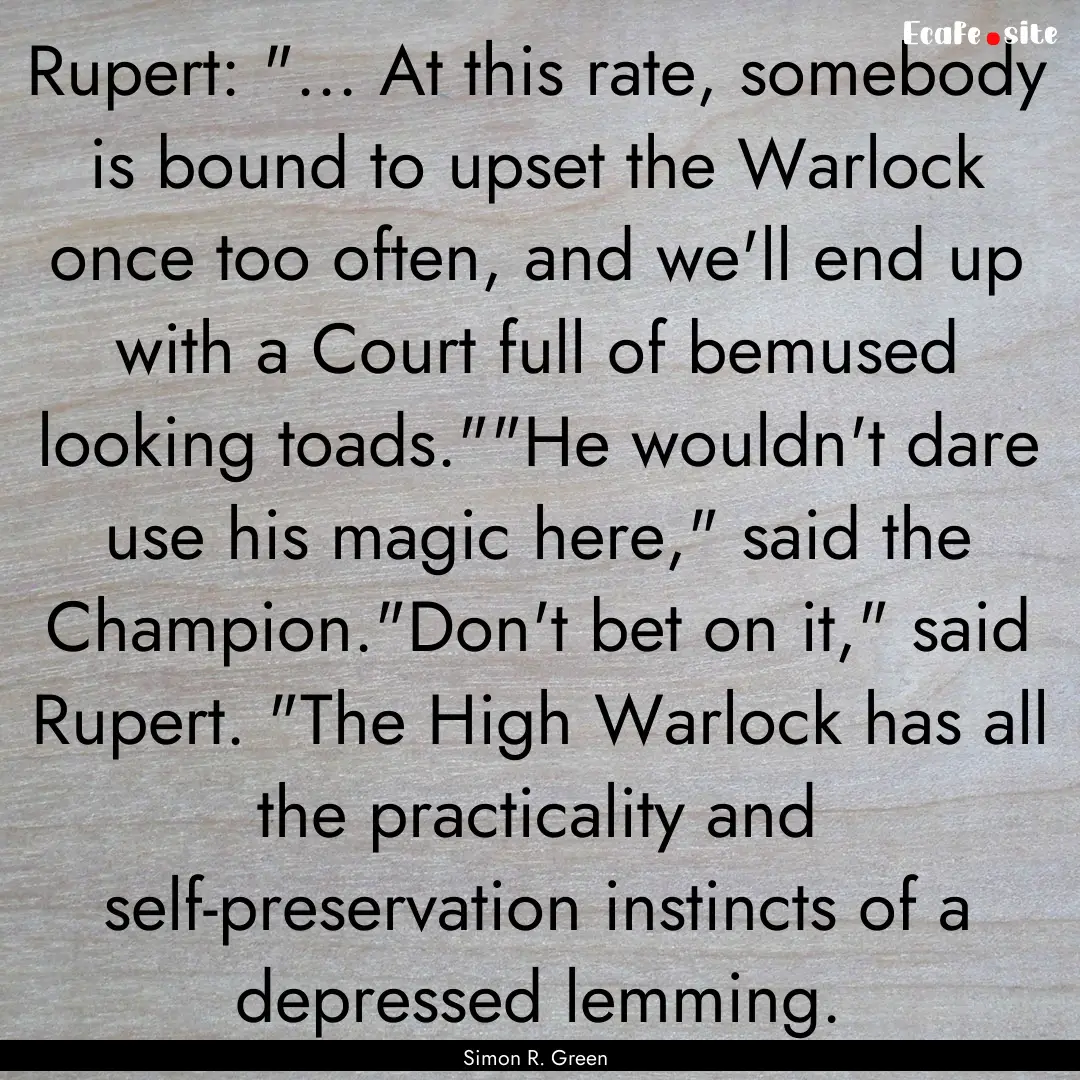 Rupert: 