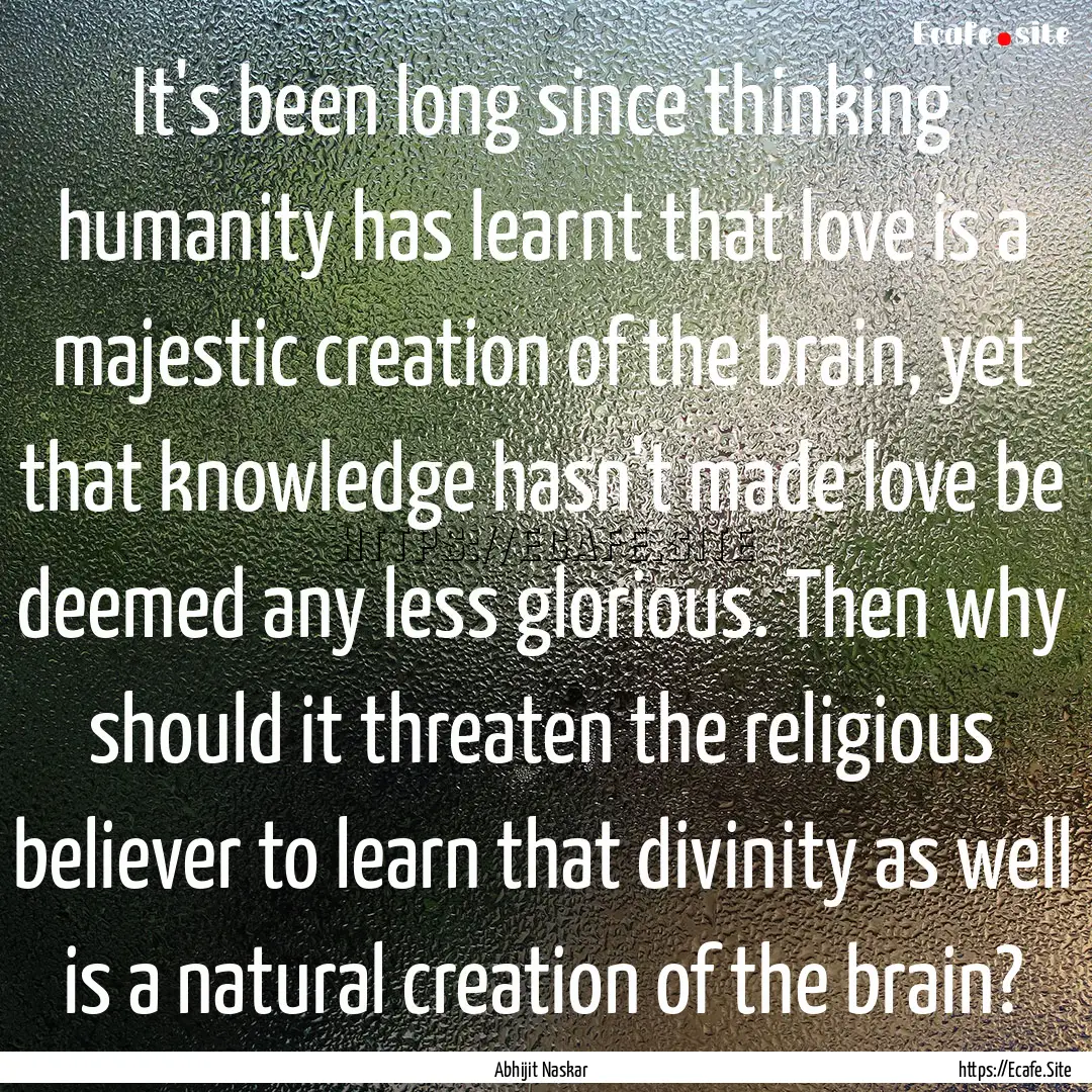 It's been long since thinking humanity has.... : Quote by Abhijit Naskar