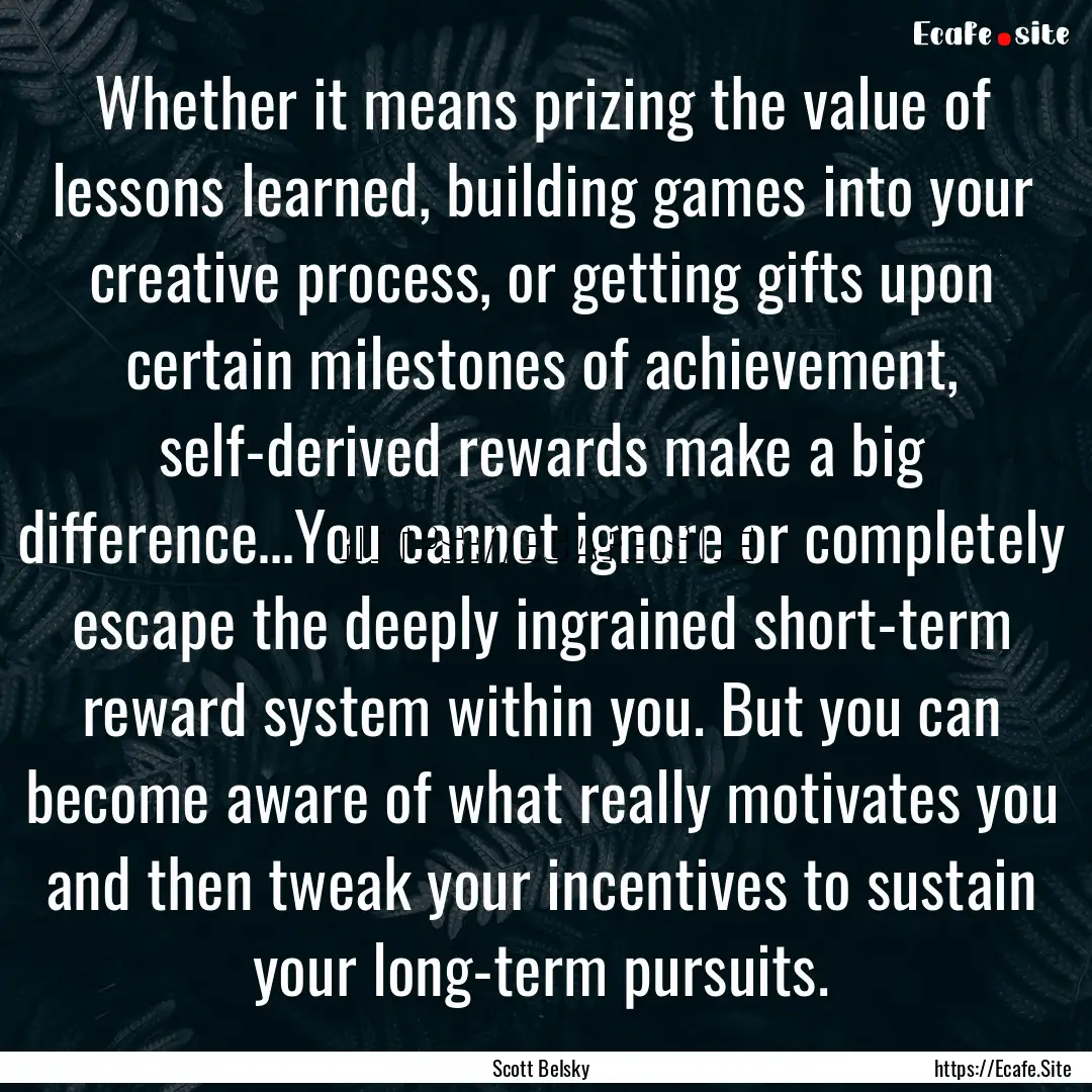 Whether it means prizing the value of lessons.... : Quote by Scott Belsky