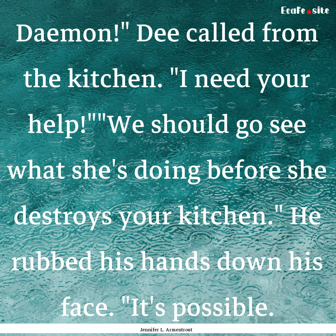 Daemon!