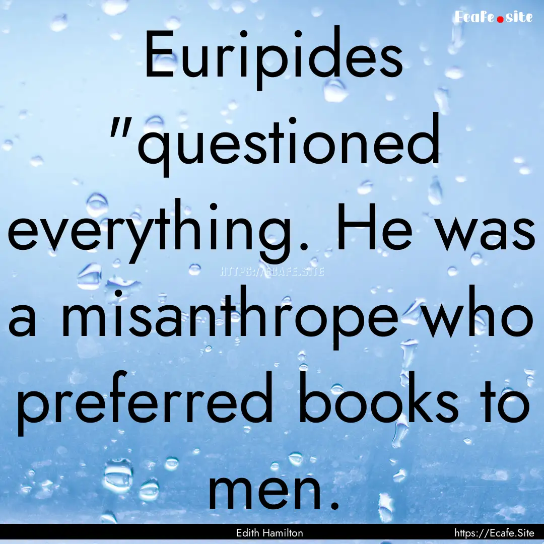 Euripides 