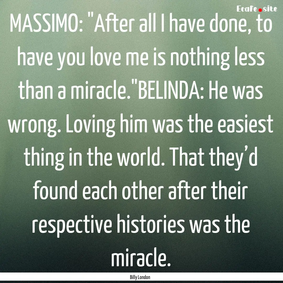 MASSIMO: 