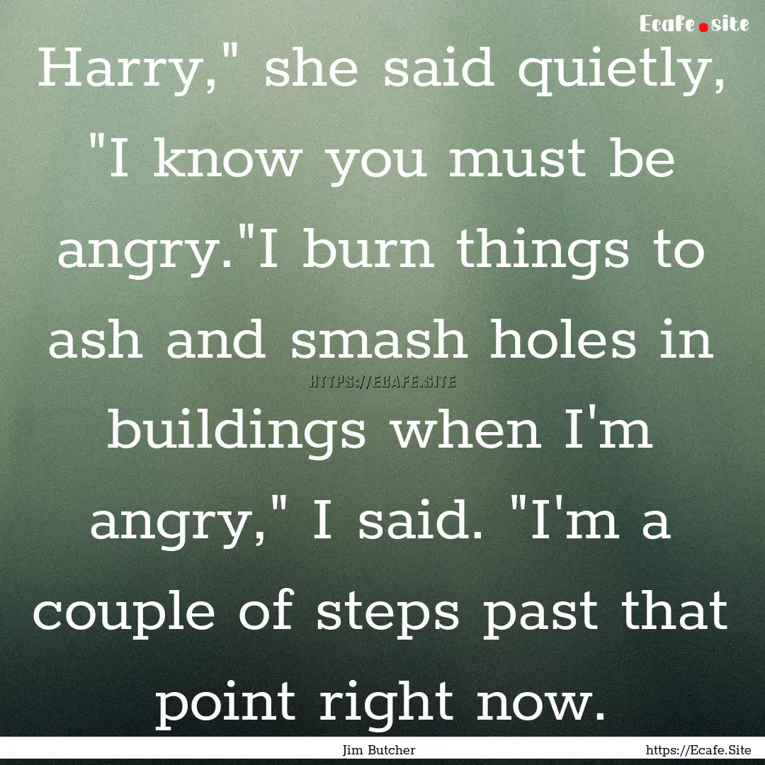 Harry,