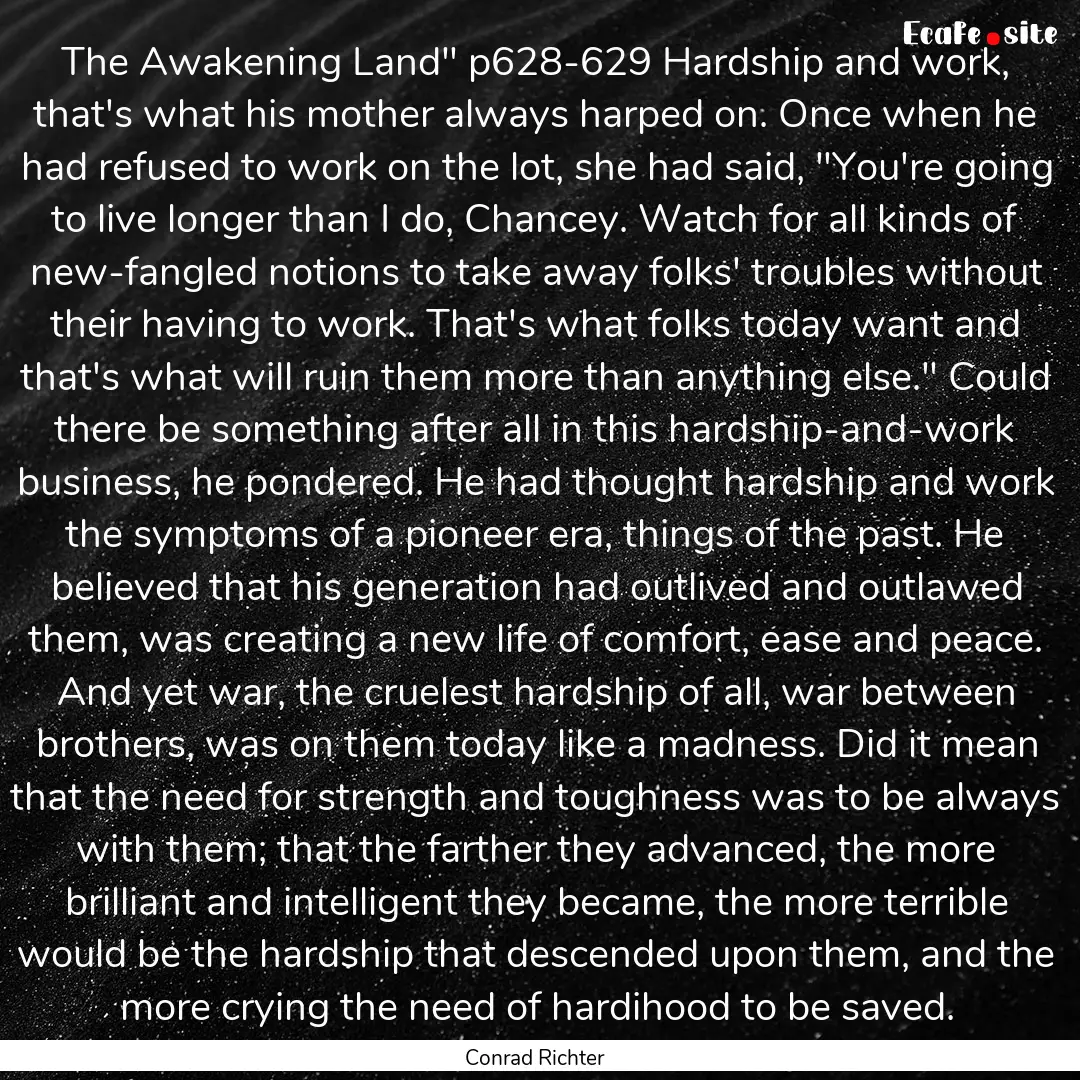 The Awakening Land